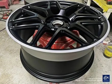 벤츠 G63 AMG G바겐 블랙 실버 무광 투톤 휠도색 / 용인 처인구