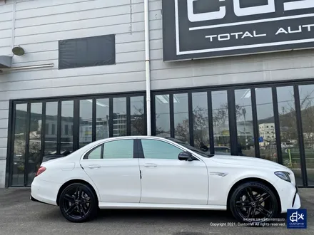 벤츠 E63 AMG 휠 교환 후 블랙유광 휠도색 / 용인 처인구