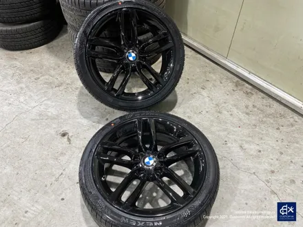 BMW 118d 휠수리 후 블랙유광 휠도색 / 용인 처인구