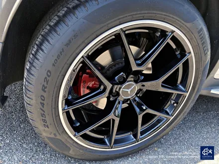 벤츠 GLC43 AMG 휠수리 후 블랙 실버 투톤 유광 휠도색 / 용인 처인구