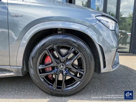 벤츠 GLE53 AMG 휠수리 후 블랙유광 휠도색 / 용인 처인구