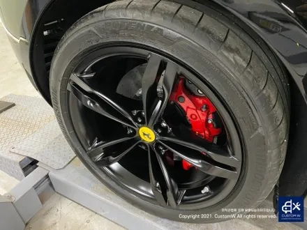 Ferrari 페라리 296 GTS 신차 출고  작업 번호판 미장착  미등록 차량 사틴 블랙 / MATT BLACK ( 무광 검정) 휠 도색_! / 용인 처인구