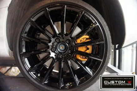 벤츠 C43AMG & E400쿠페 블랙유광 휠도색,캘리퍼도색.! / 용인 처인구
