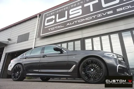 휠도색으로 전혀 다른 느낌.! BMW 530i 664M휠 그리고 5GT 차량의 블랙유광 휠도색 / 용인 처인구
