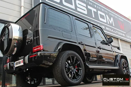 벤츠 G63 AMG (G바겐) 블랙유광 휠도색 / 용인 처인구