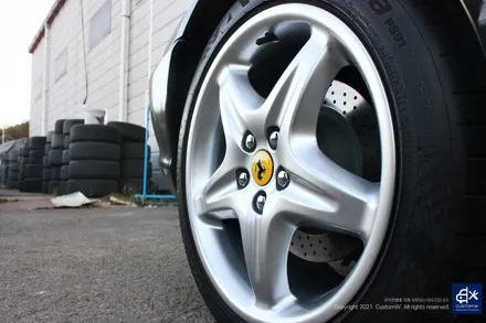 페라리 F355 베를리네타 실버 휠복원 / 용인 처인구