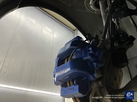 휠, 캘리퍼 모두 새 옷을 입히자! BMW 320i 휠수리 후 블랙유광 휠도색 + 블루 캘리퍼 도색 / 용인 처인구