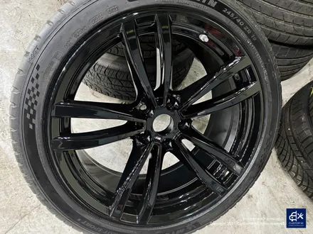 BMW G30 530i 647M 박리 후 블랙유광 휠도색 / 용인 처인구