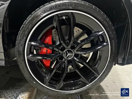 벤츠 E53 AMG 블랙 실버 투톤 유광 휠도색 / 용인 처인구