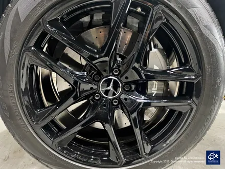 Mercedes-AMG GLE53 휠수리 후 블랙유광 휠도색 / 용인 처인구