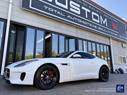 재규어 F타입(F-TYPE) 휠수리 후 블랙유광 휠도색 / 용인 처인구