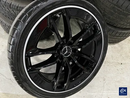 벤츠 CLS53 AMG 투톤 유광 휠도색 + 레드 캘리퍼 도색 / 용인 처인구