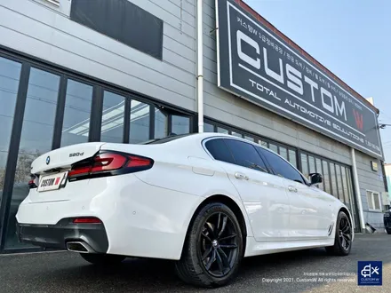 BMW G30 520d 662M 휠수리 후 블랙유광 휠도색 / 용인 처인구