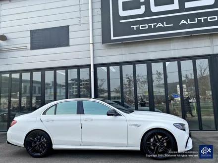 벤츠 E63 AMG 휠 교환 후 블랙유광 휠도색 / 용인 처인구