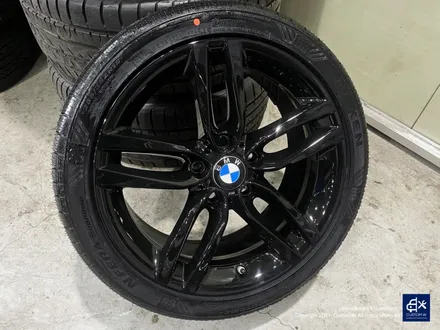BMW 118d 휠수리 후 블랙유광 휠도색 / 용인 처인구