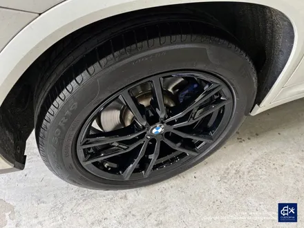 BMW X4 휠수리 후 블랙유광 휠도색 / 용인 처인구