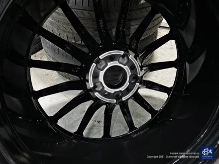 벤츠 GT43 AMG 휠수리 후 블랙유광 휠도색 / 용인 처인구