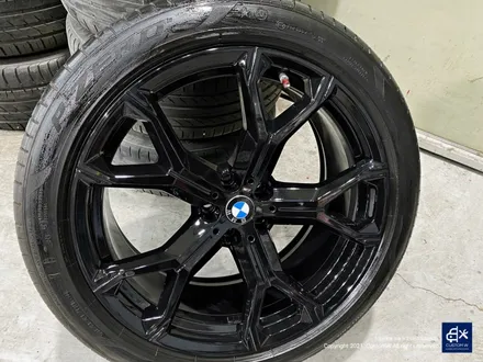 BMW G06 X6 21인치 741M 휠수리 후 블랙유광 휠도색 / 용인 처인구