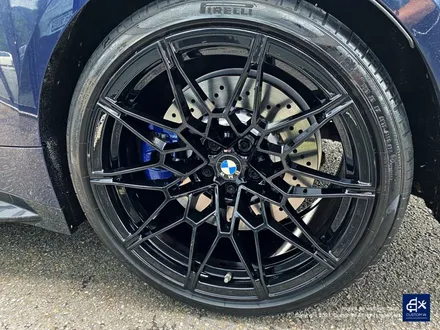BMW M4 컴페티션 826M 휠수리 후 블랙유광 휠도색 / 용인 처인구