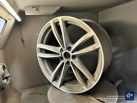 BMW 6GT 620d 647M 휠수리 후 블랙유광 휠도색 + 블루 캘리퍼 도색 / 용인 처인구