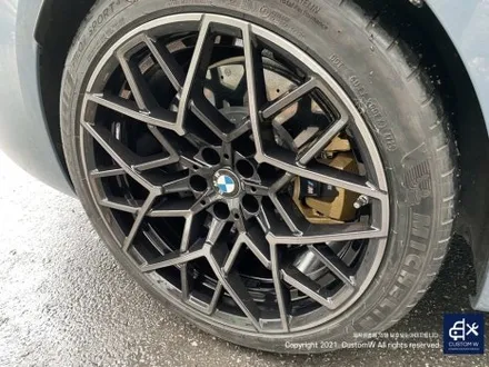난이도가 높은  BMW M8  그란 쿠페 컴페티션 813M 휠 상처 수리 후, 다이아몬드 커팅 휠 복원 / 용인 처인구