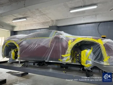 페라리 488 피스타 카본 세라믹 골드 캘리퍼 도색 Ferrari 488 Pista / 용인 처인구