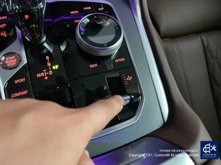 BMW G06 X6 30D 21인치 741M 휠 상처 수리 후, 다이아몬드 커팅 휠 복원 / 용인 처인구