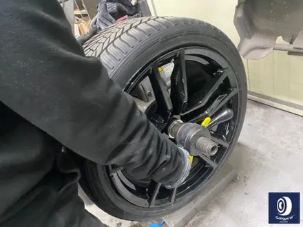 BMW G29 Z4 20i 블랙 유광 휠도색 + 레드 캘리퍼 도색_! / 용인 처인구