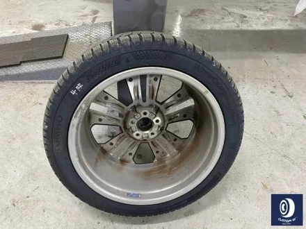 아우디 Q7 55TFSI 플라스틱 커버가 장착된 21인치 휠 블랙 유광 휠도색 + 부식 제거 후, 건메탈 그레이 캘리퍼 도색 / 용인 처인구