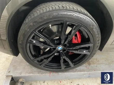 BMW X6 M50i 747M 22인치 휠 상처 수리 후, 블랙 유광 도색 / 용인 처인구