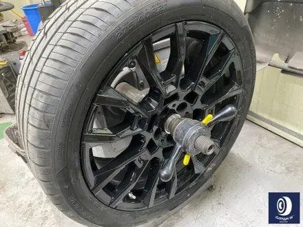 BMW X6 21인치 915M 하이그로시 블랙 / 검정 유광 휠도색 / 용인 처인구