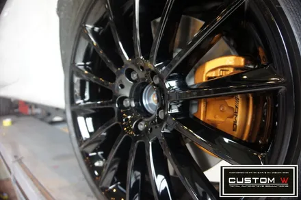 벤츠 C43AMG & E400쿠페 블랙유광 휠도색,캘리퍼도색.! / 용인 처인구