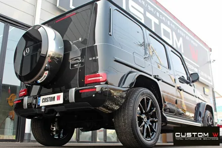 벤츠 G63 AMG (G바겐) 블랙유광 휠도색 / 용인 처인구