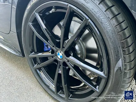 BMW G20 320d 투어링 791M 휠수리 후 블랙유광 휠도색 / 용인 처인구