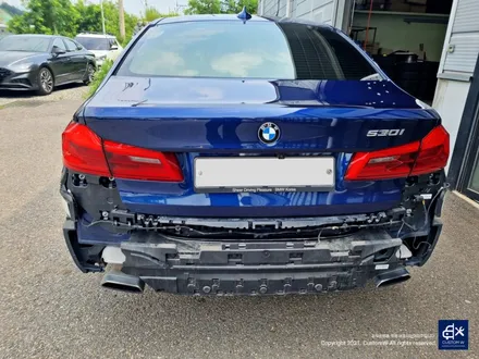 BMW G30 530i 664M 휠수리 후 블랙유광 휠도색 / 용인 처인구