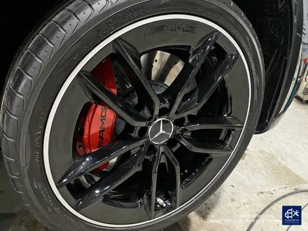 벤츠 E53 AMG 블랙 실버 투톤 유광 휠도색 / 용인 처인구