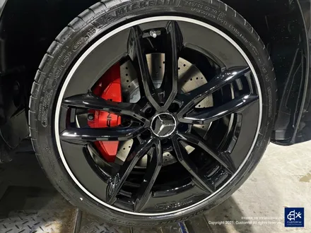 벤츠 E53 AMG 블랙 실버 투톤 유광 휠도색 / 용인 처인구