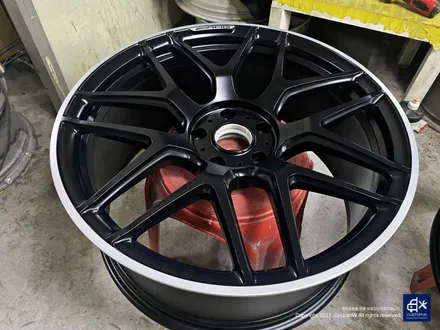 벤츠 G63 AMG G바겐 블랙 실버 무광 투톤 휠도색 / 용인 처인구