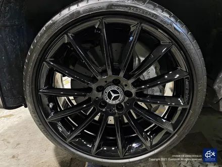벤츠 CLS450 20인치 마차휠 블랙유광 휠도색 / 용인 처인구