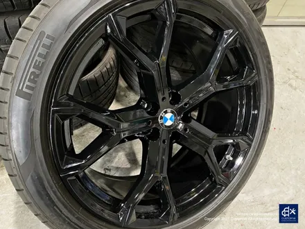 BMW G05 X5 40i 21인치 741M 휠수리 후 블랙유광 휠도색 / 용인 처인구