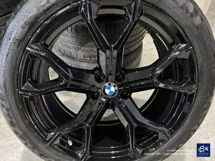 BMW G05 X5 30d 휠수리 후 블랙유광 휠도색 / 용인 처인구