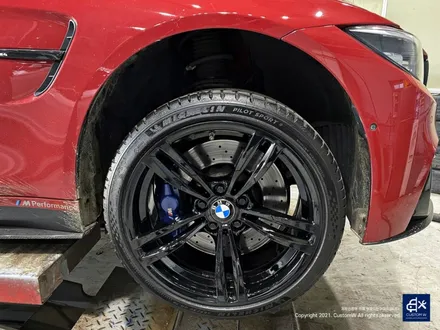 BMW M4 437M 휠수리 후 블랙 유광 휠도색 / 용인 처인구