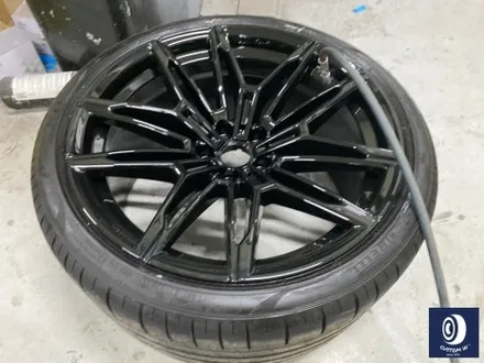 BMW G87 M2 930M 휠 하이그로시 블랙 (검정 유광) 휠도색 / 용인 처인구