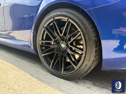 유니크한 차량_!! / BMW G99 M5 투어링 제트 블랙 / 하이그로시 블랙 (검정 유광) 휠 도색 / 용인 처인구