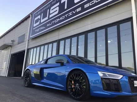 다시 찾아주신 아우디 R8 V10 PLUS 블랙 유광 휠도색. / 용인 처인구