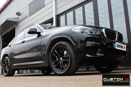 BMW G02 X4 19인치 662M 블랙유광 휠도색 / 용인 처인구