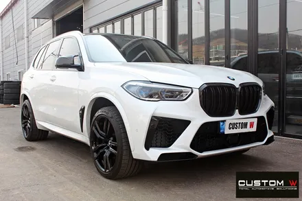 BMW F95 신형 X5M 21인치 블랙유광 휠도색 / 용인 처인구