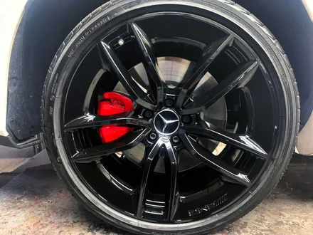 벤츠 CLS53 AMG 블랙유광 휠도색 + 레드 캘리퍼도색 / 용인 처인구