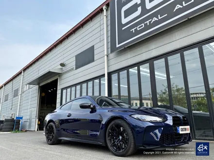 BMW G82 M4 826M 휠수리 후 블랙유광 휠도색 / 용인 처인구