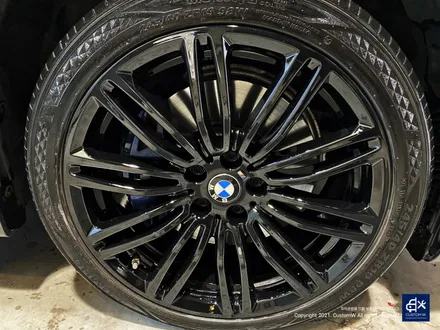 BMW G30 530e 664M 휠수리 후 블랙유광 휠도색 / 용인 처인구